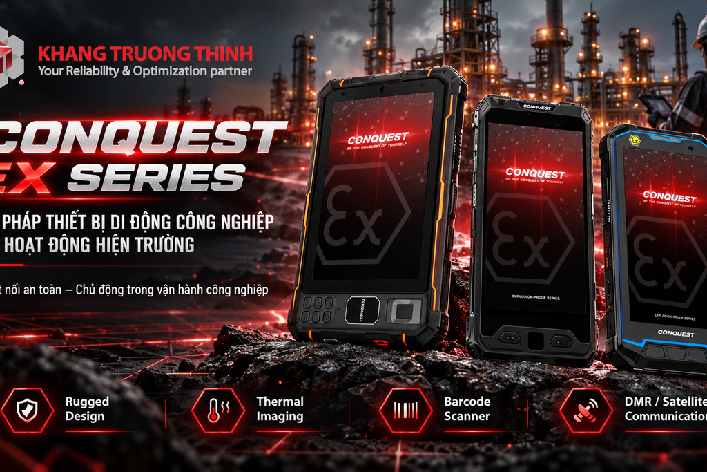 CONQUEST EX SERIES – Industrial Mobile Device Solutions For Field Operations