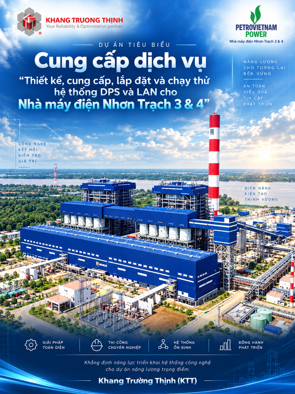 Design, Supply, Installation, and Commissioning of the DPS+LAN System for the Nhon Trach 3 and Nhon Trach 4 Power Plant Project